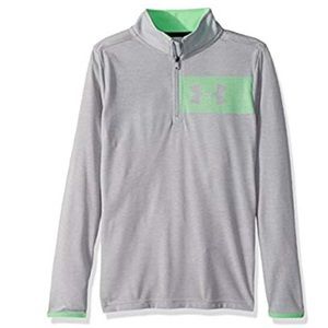 Under Armour Boys' Longsleeve ¼ Zip Shirt